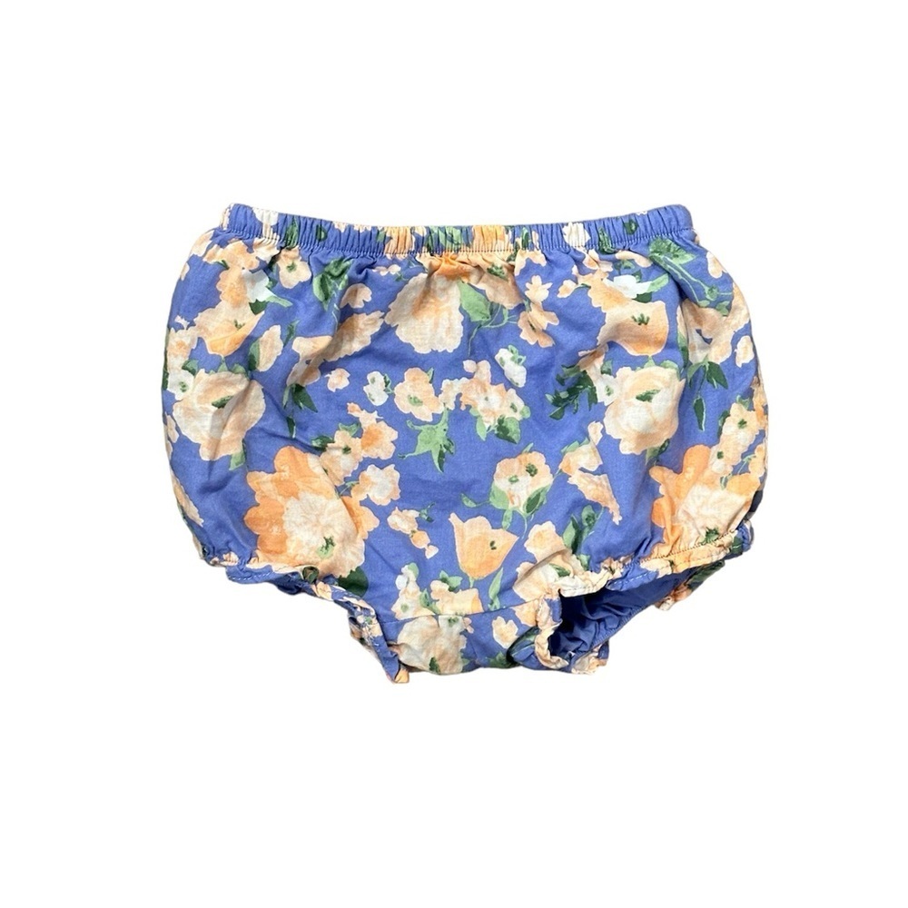 Janie and Jack Periwinkle Floral Matching Set, 18-24 MO - Picture 3 of 6